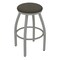 Holland Bar Stool Co 30" Swivel Bar Stool, Nickel Finish, Graph Chalice Seat X802 - alternate 1